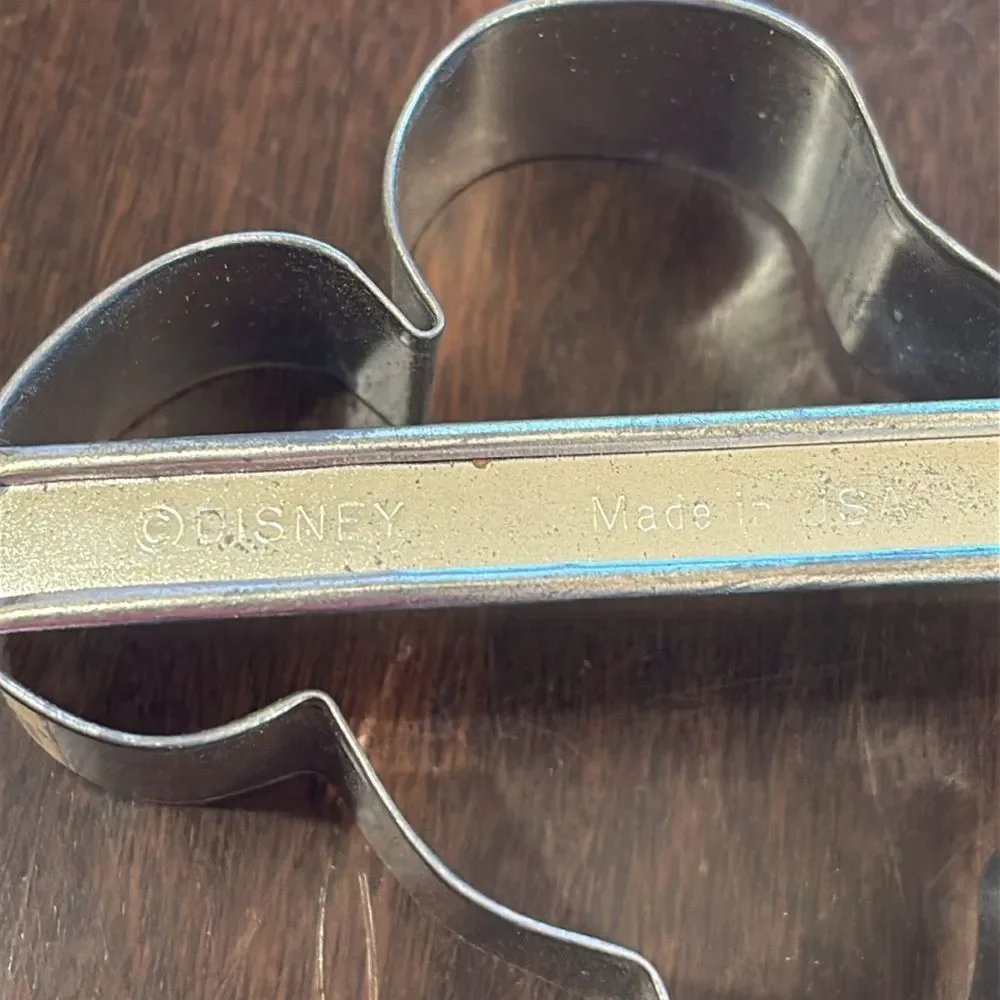 Set of vintage Disney Mickey cookie cutter, USA
